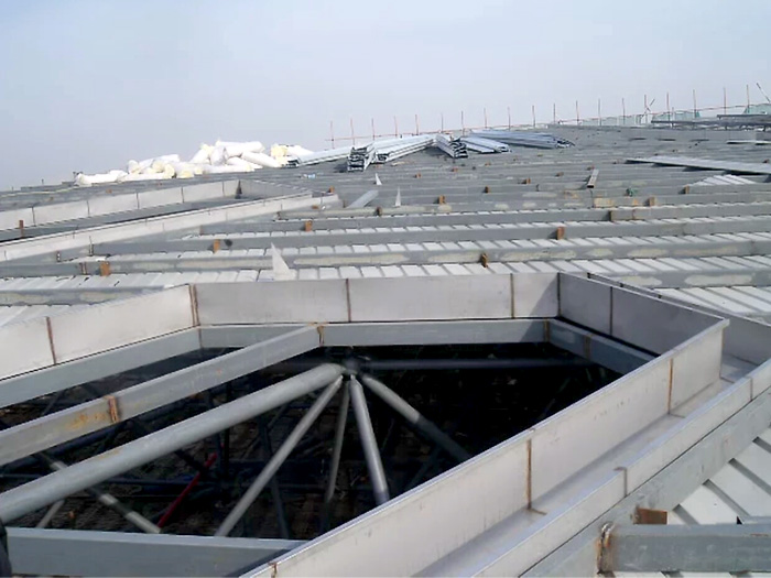 瑞昌安吉县体育馆网架