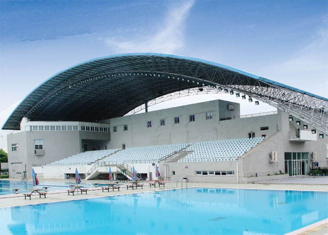 瑞昌游泳馆网架